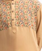 Brown Viscose Panjabi - Image 3