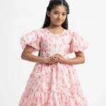 Pink Organza Fairy Tale Princess Frock