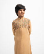 Brown Viscose Panjabi