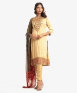 Golden Salwar Kameez - Image 3