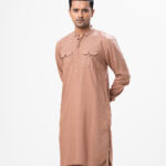 Brown Viscose Kabli Set