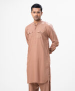 Brown Viscose Kabli Set