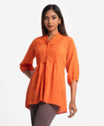 Multi-Color Georgette Short Top