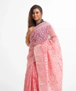 Saree Pink Black - Image 3