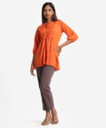 Multi-Color Georgette Short Top - Image 2