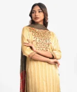 Golden Salwar Kameez - Image 4