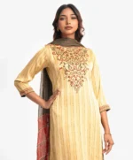 Golden Salwar Kameez - Image 2