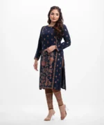 Blue Viscose Straight Kameez - Image 3