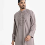 Gray Blended Premium Panjabi